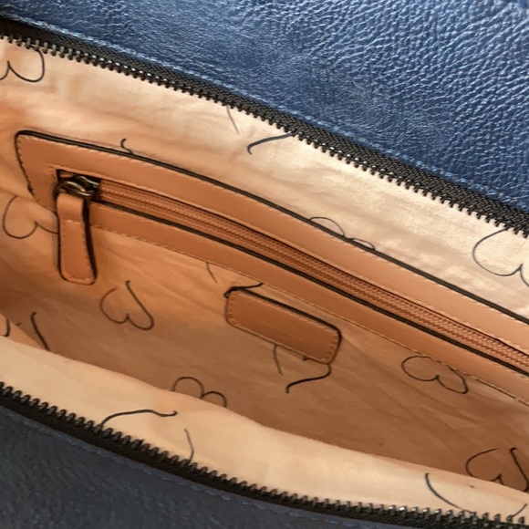 Navy BACI handled purse - Picture 4 of 4